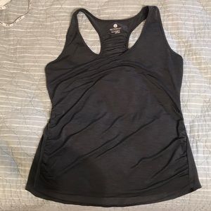 Old Navy gray silky active tank, large